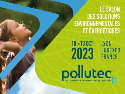 Visuel : Stand au Salon Pollutec du 10 au 13 oct. 2023